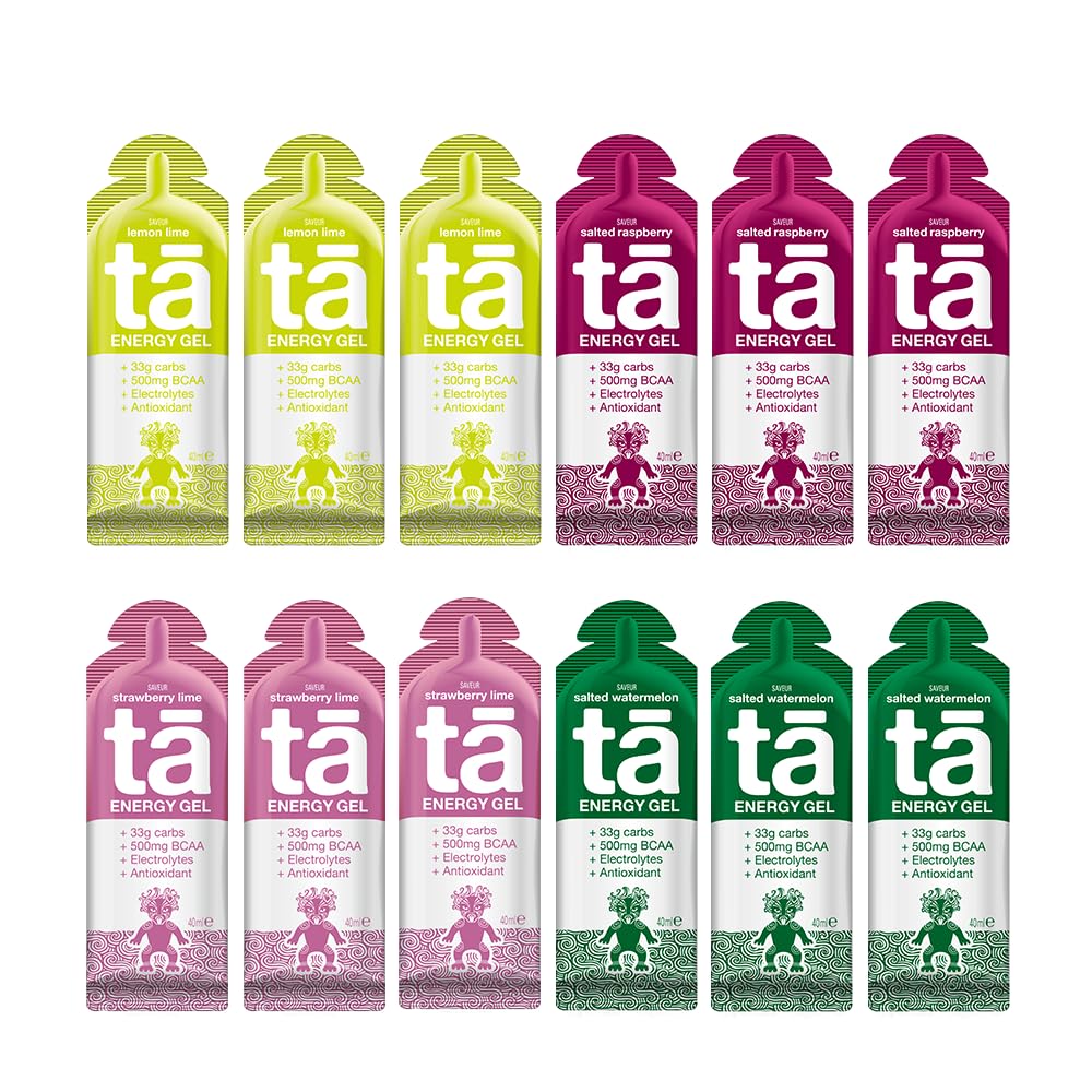 TA ENERGY - Pack x12 - Gels énergétiques - Energy Gel - Sodium - BCAA - Antioxydants - 133Kcal | Fitnessterapy - fitnessterapy