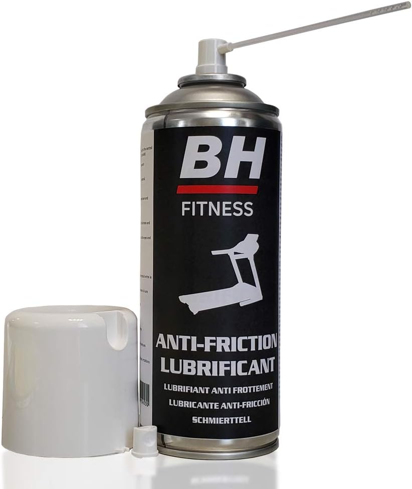 BH Fitness - Lubrifiant Spray pour Tapis de Course - 400ml - Compatible avec Les Tapis de Course - 7297701 - fitnessterapy