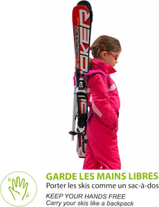 Wantalis Skiback, Le Porte-Ski révolutionnaire pour Garder Les Deux Mains Libres - fitnessterapy