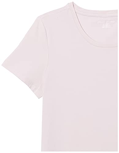 Amazon Essentials T-Shirt Col Rond à Manches Courtes Coupe Classique Femme, Packs Multiples