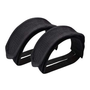 2 Pièces Sangles de Pédale de Vélo, Antidérapantes Sangles de Pédale de Vélo Réglables, Ceinture de Sangle de Pédales de Vélo, Pour Fixation de Vélo de Montagne - fitnessterapy