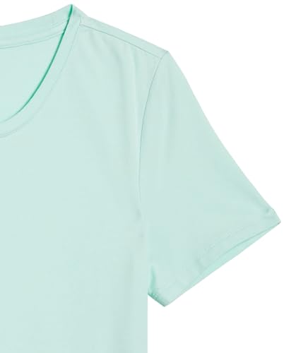 Amazon Essentials T-Shirt Col Rond à Manches Courtes Coupe Classique Femme, Packs Multiples