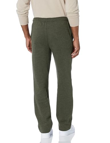 Amazon Essentials Pantalon de Survêtement en Polaire à Bas Ouvert (Existe en Grandes Tailles) Homme