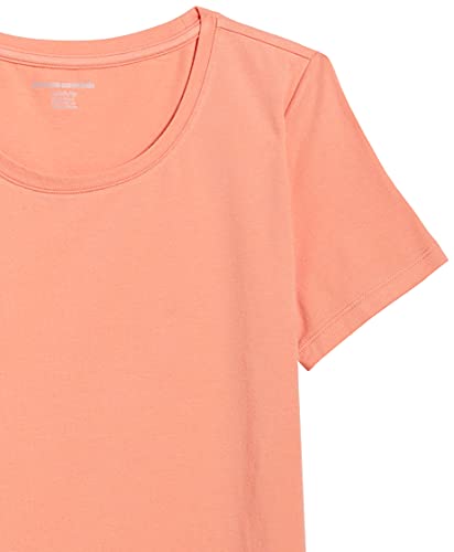 Amazon Essentials T-Shirt Col Rond à Manches Courtes Coupe Classique Femme, Packs Multiples