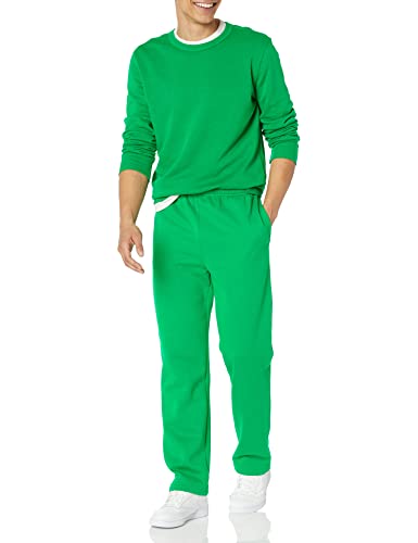 Amazon Essentials Pantalon de Survêtement en Polaire à Bas Ouvert (Existe en Grandes Tailles) Homme