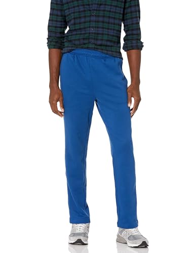 Amazon Essentials Pantalon de Survêtement en Polaire à Bas Ouvert (Existe en Grandes Tailles) Homme