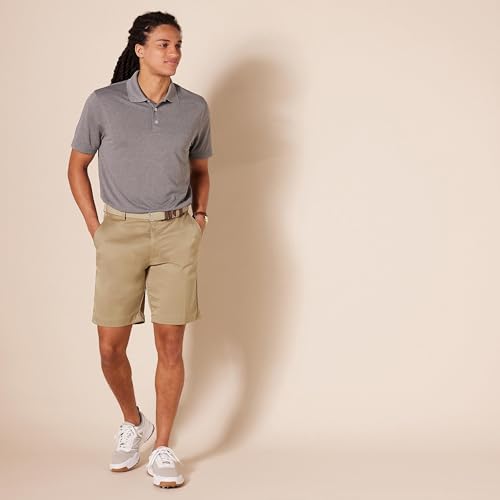 Amazon Essentials Short de Golf en Textile Extensible, Coupe Classique (Grandes Tailles Disponibles) Homme