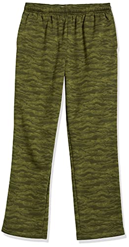 Amazon Essentials Pantalon de Survêtement en Polaire à Bas Ouvert (Existe en Grandes Tailles) Homme