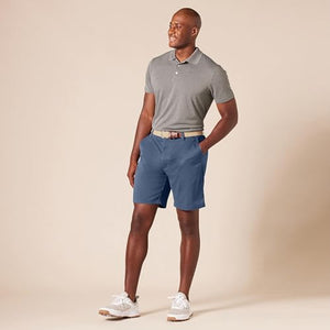 Amazon Essentials Short de Golf en Textile Extensible, Coupe Classique (Grandes Tailles Disponibles) Homme