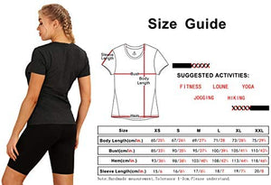 icyzone Women's Short Sleeve Quick Dry Fitness Running Tops, Pack of 3