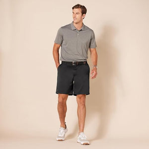 Amazon Essentials Short de Golf en Textile Extensible, Coupe Classique (Grandes Tailles Disponibles) Homme