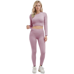 dohomiryo Ensemble De Vêtements De Sport Femme 2 Pièces Survêtements Ensembles Soutien-Gorge Sport Legging de Yoga Sportswear Fitness Ensembles D'entraînement Tenues de Sport