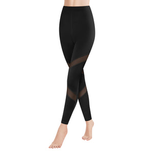 GoVIA Legging pour Femme Pantalon de Course à Pied Pantalon de Sport Respirant Pantalon de Yoga Fitness Taille Haute Long Rayures 4106 - fitnessterapy