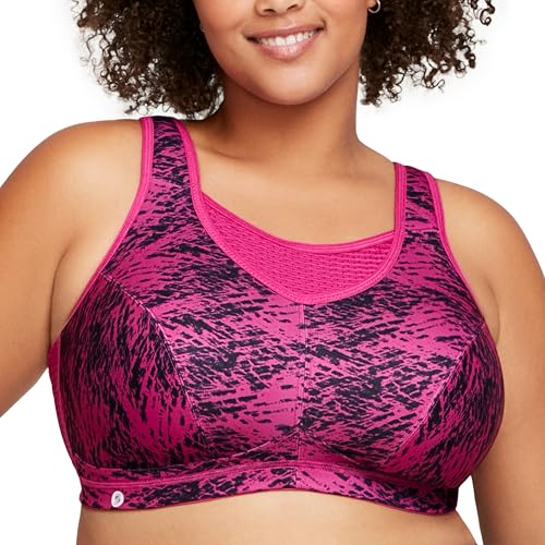 Glamiorise 1067 Soutien-gorge Sport maintient et anti-rebondissement - Femme