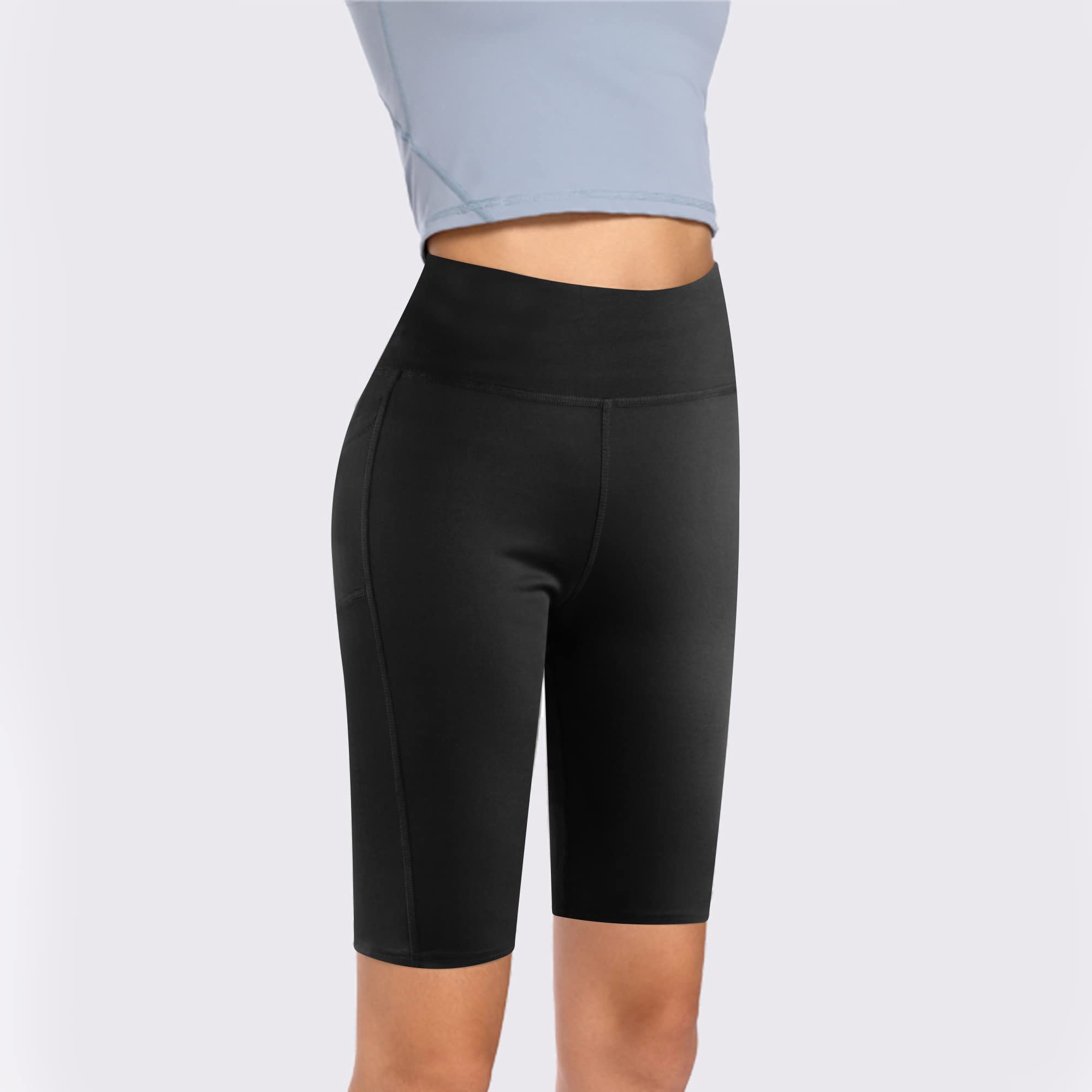 GoVIA Legging pour Femme Pantalon de Course à Pied Pantalon de Sport Respirant Pantalon de Yoga Fitness Taille Haute Long Rayures 4106 - fitnessterapy