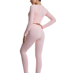 dohomiryo Ensemble De Vêtements De Sport Femme 2 Pièces Survêtements Ensembles Soutien-Gorge Sport Legging de Yoga Sportswear Fitness Ensembles D'entraînement Tenues de Sport