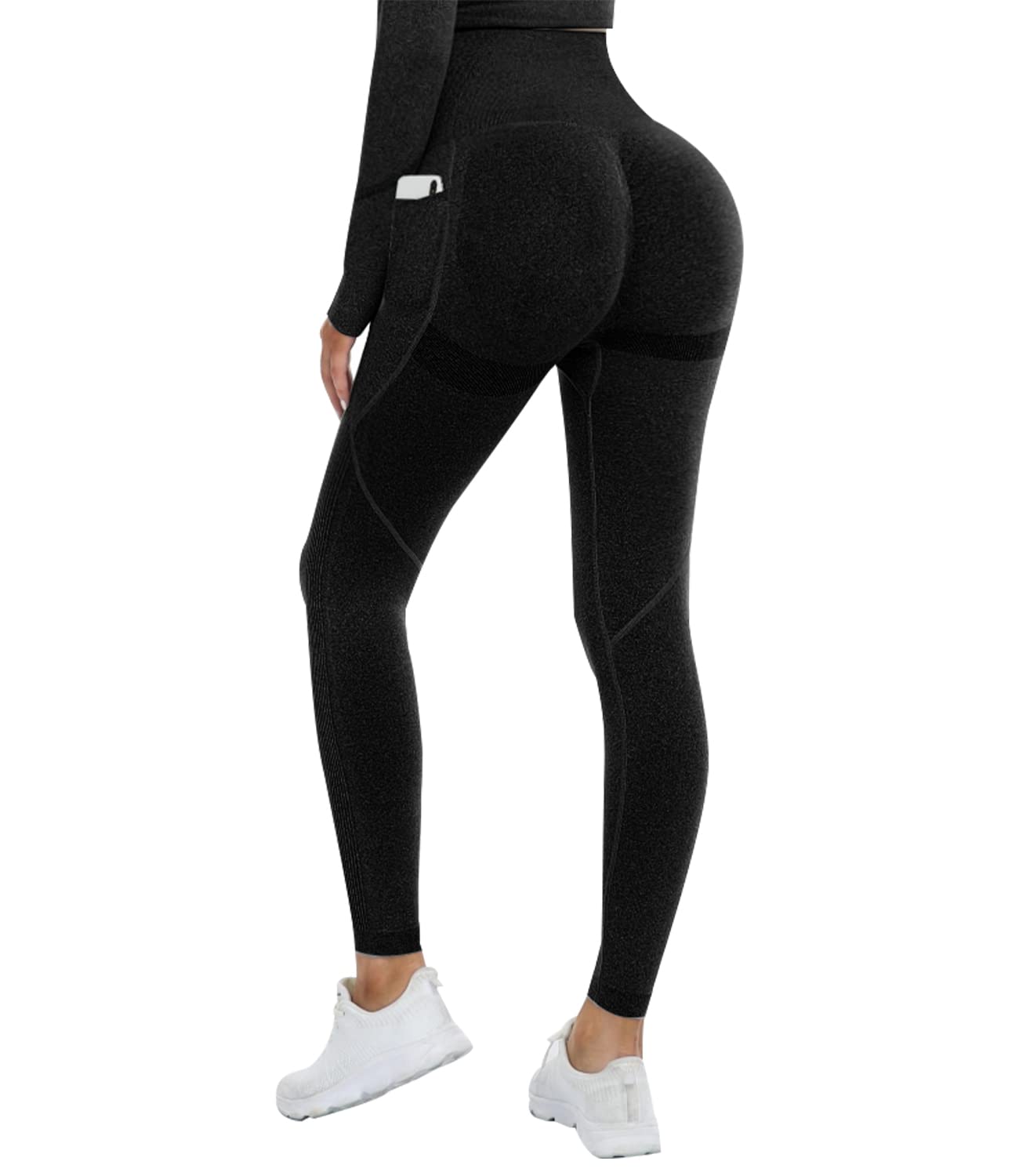 DUROFIT Push Up Legging Sport Femme Anti Cellulite Pantalon Compression Yoga Pants Butt Lift Legging Taille Haute Fitness Gym Jogging Running Course Exercice