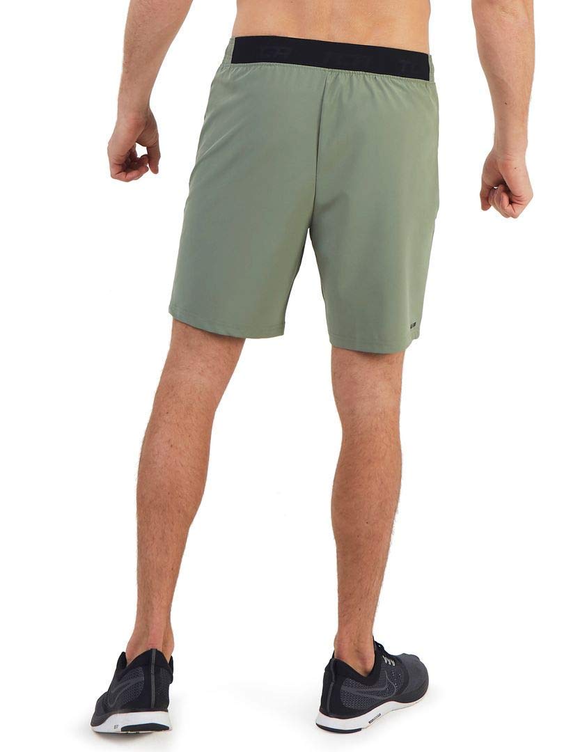 TCA Short Homme Sport - Short Running Homme Léger Elite Tech - Short Sport Homme avec Poches Zippées