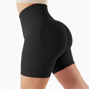 Vertvie Scrunch Butt Women's Sports Shorts, Cycling Shorts Push Up Leggings Short High Waist Yoga Shorts Opaque Seamless Tights Shorts Anti Cellulite