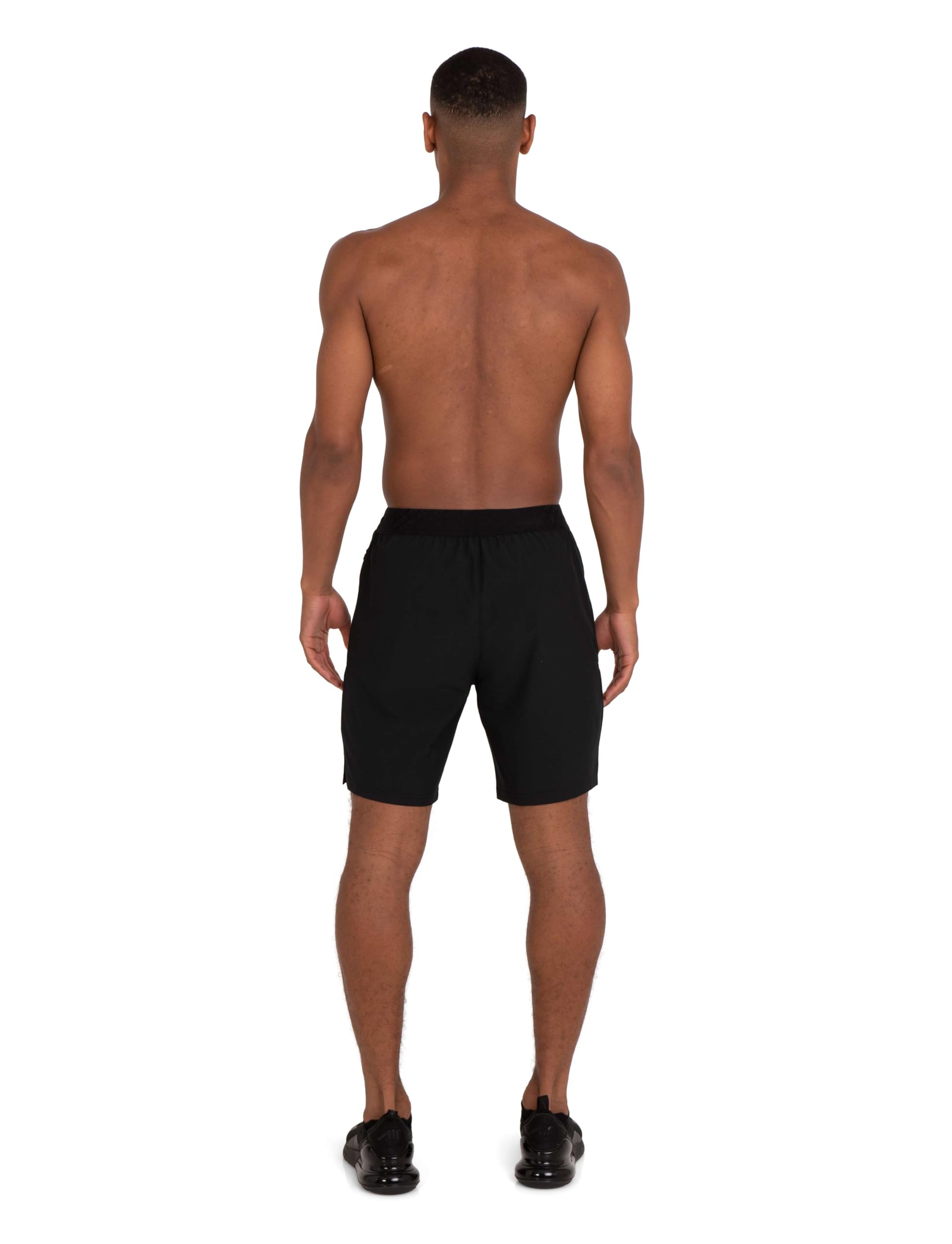 TCA Short Homme Sport - Short Running Homme Léger Elite Tech - Short Sport Homme avec Poches Zippées