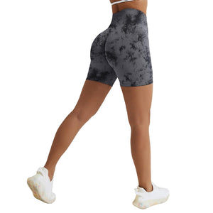 Vertvie Scrunch Butt Women's Sports Shorts, Cycling Shorts Push Up Leggings Short High Waist Yoga Shorts Opaque Seamless Tights Shorts Anti Cellulite