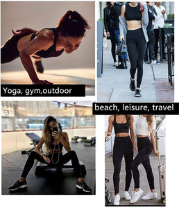 dohomiryo Ensemble De Vêtements De Sport Femme 2 Pièces Survêtements Ensembles Soutien-Gorge Sport Legging de Yoga Sportswear Fitness Ensembles D'entraînement Tenues de Sport