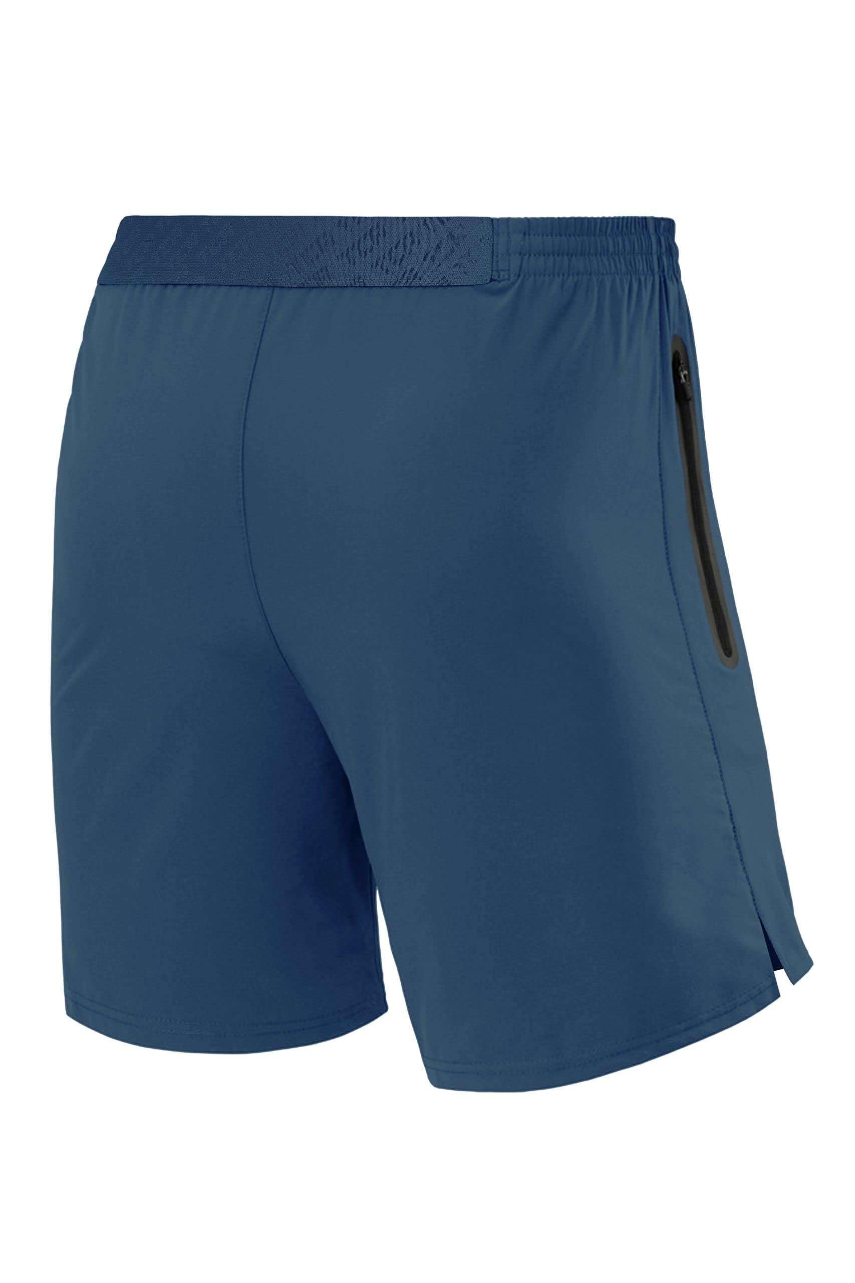 TCA Short Homme Sport - Short Running Homme Léger Elite Tech - Short Sport Homme avec Poches Zippées