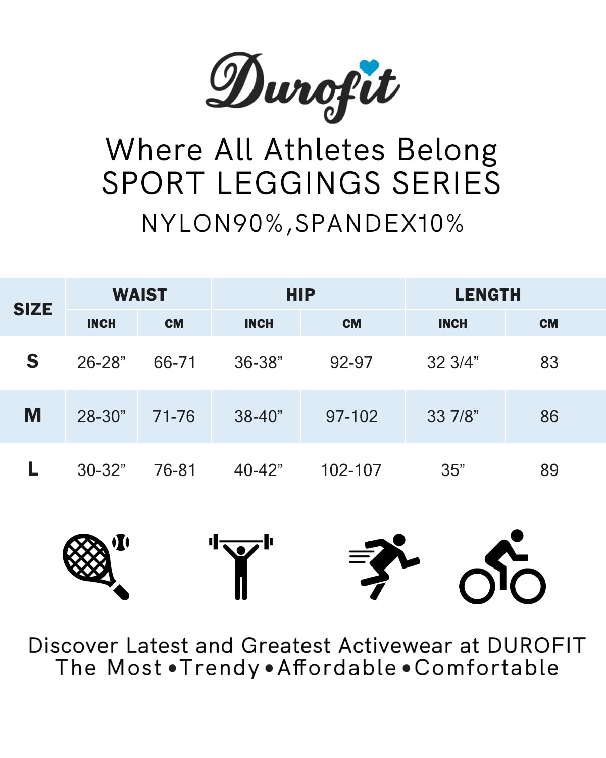 DUROFIT Push Up Legging Sport Femme Anti Cellulite Pantalon Compression Yoga Pants Butt Lift Legging Taille Haute Fitness Gym Jogging Running Course Exercice