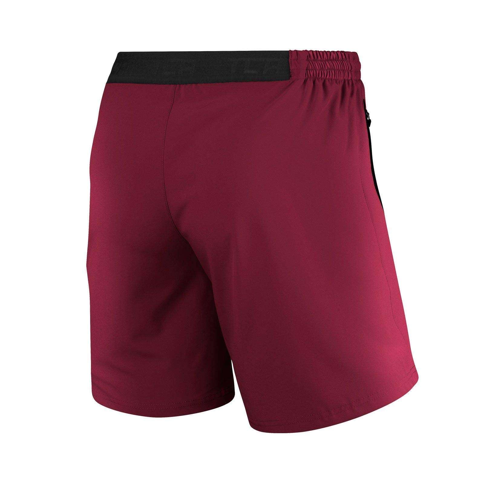 TCA Short Homme Sport - Short Running Homme Léger Elite Tech - Short Sport Homme avec Poches Zippées