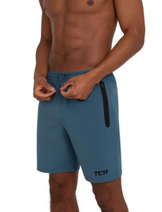 TCA Short Homme Sport - Short Running Homme Léger Elite Tech - Short Sport Homme avec Poches Zippées