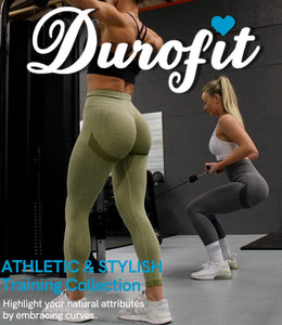 DUROFIT Push Up Legging Sport Femme Anti Cellulite Pantalon Compression Yoga Pants Butt Lift Legging Taille Haute Fitness Gym Jogging Running Course Exercice