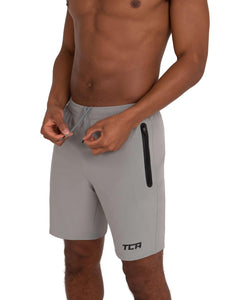 TCA Short Homme Sport - Short Running Homme Léger Elite Tech - Short Sport Homme avec Poches Zippées