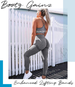 DUROFIT Push Up Legging Sport Femme Anti Cellulite Pantalon Compression Yoga Pants Butt Lift Legging Taille Haute Fitness Gym Jogging Running Course Exercice