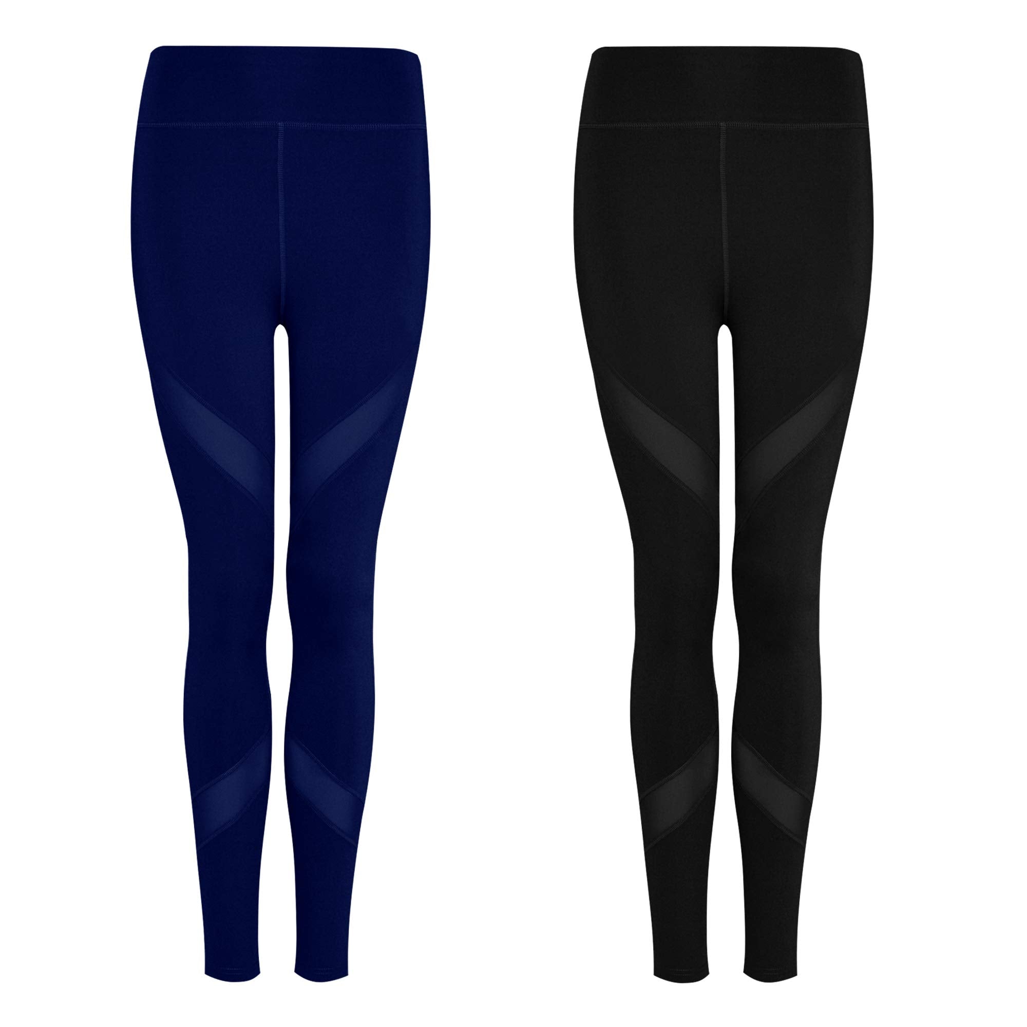 GoVIA Legging pour Femme Pantalon de Course à Pied Pantalon de Sport Respirant Pantalon de Yoga Fitness Taille Haute Long Rayures 4106 - fitnessterapy