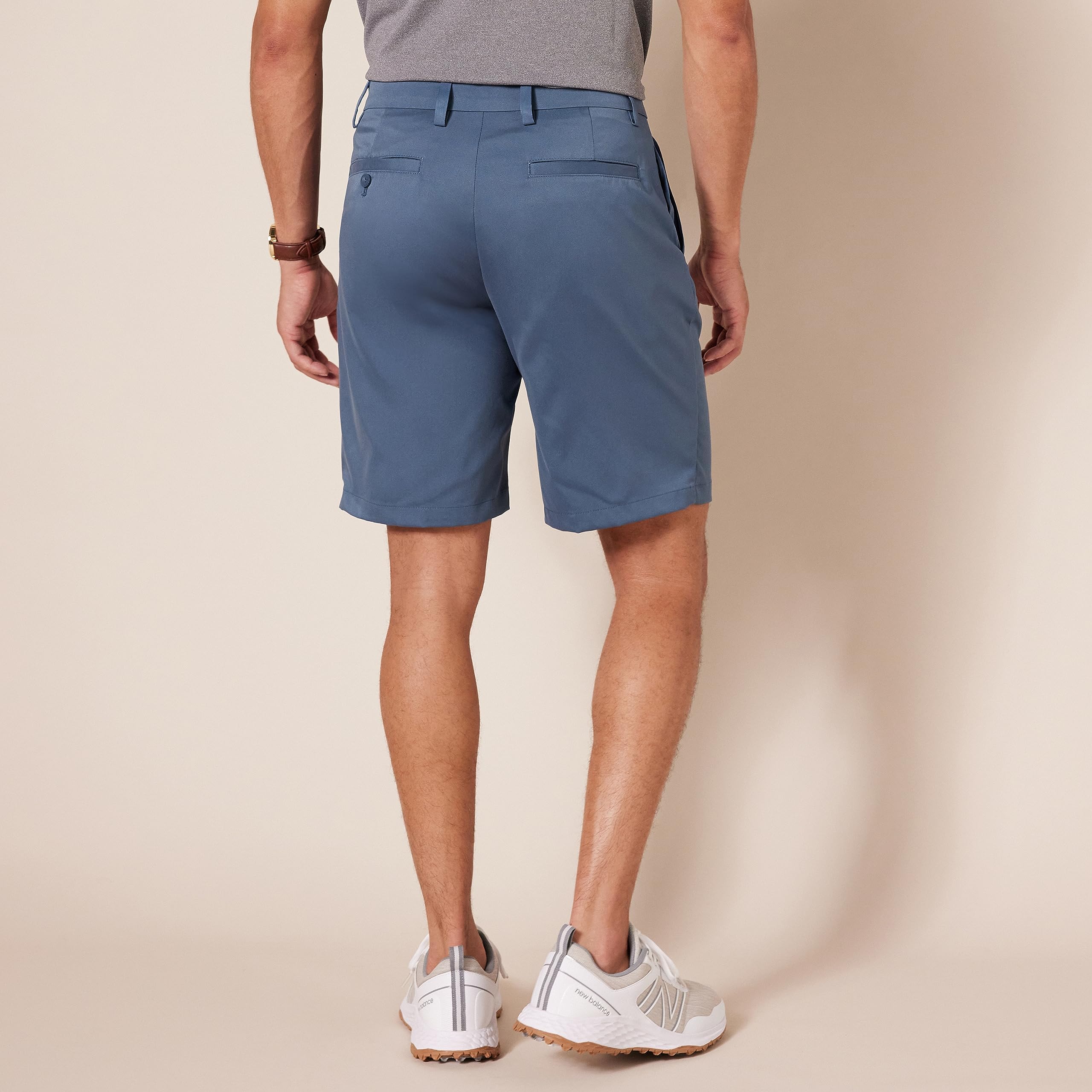 Amazon Essentials Short de Golf en Textile Extensible, Coupe Classique (Grandes Tailles Disponibles) Homme