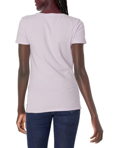 Amazon Essentials T-Shirt Col Rond à Manches Courtes Coupe Classique Femme, Packs Multiples