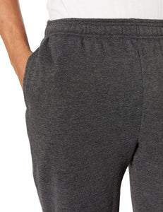 Amazon Essentials Pantalon de Survêtement en Polaire à Bas Ouvert (Existe en Grandes Tailles) Homme