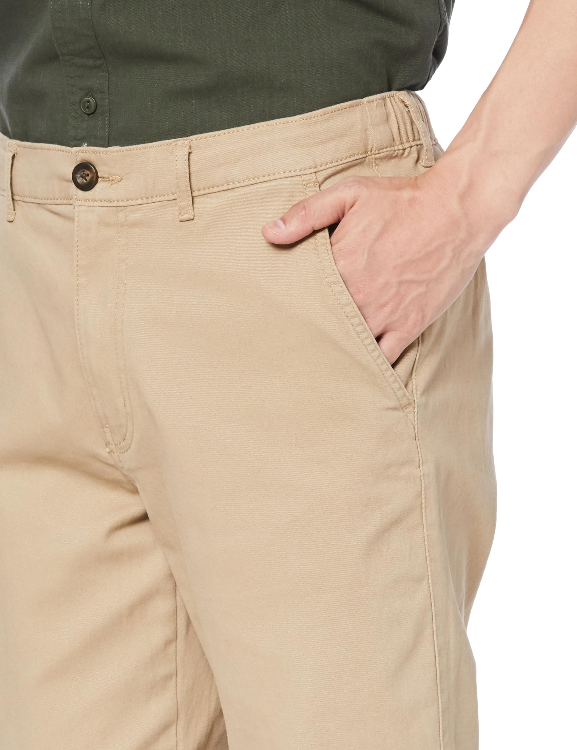 Amazon Essentials Pantalon Chino Esprit Jogging Coupe Droite Homme - fitnessterapy