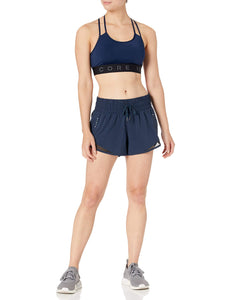 Amazon Essentials Short de Course Tissé Coupe Classique avec Ceinture Froncée Femme - fitnessterapy