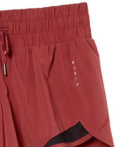 Amazon Essentials Short de Course Tissé Coupe Classique avec Ceinture Froncée Femme - fitnessterapy