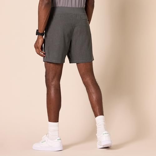 Amazon Essentials Short d'Entraînement Extensible Tissage 18 cm Haute Performance Homme - fitnessterapy