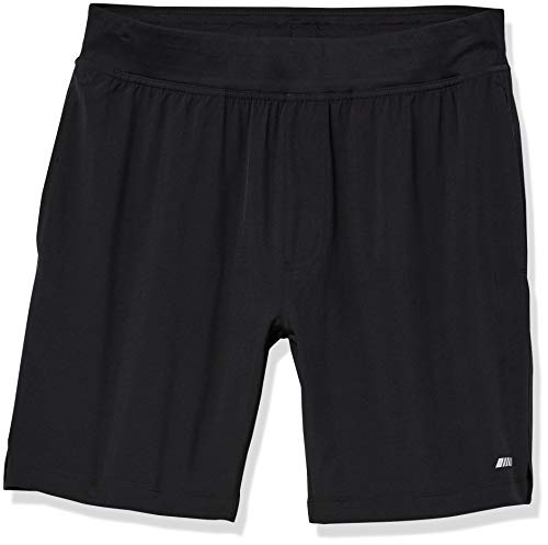 Amazon Essentials Short d'Entraînement Extensible Tissage 18 cm Haute Performance Homme - fitnessterapy