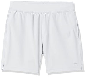 Amazon Essentials Short d'Entraînement Extensible Tissage 18 cm Haute Performance Homme - fitnessterapy