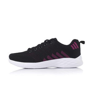 BRKVALIT Chaussures de Running Course Femmes Sports Fitness Gym Baskets Sneakers Poids Léger Rose - fitnessterapy