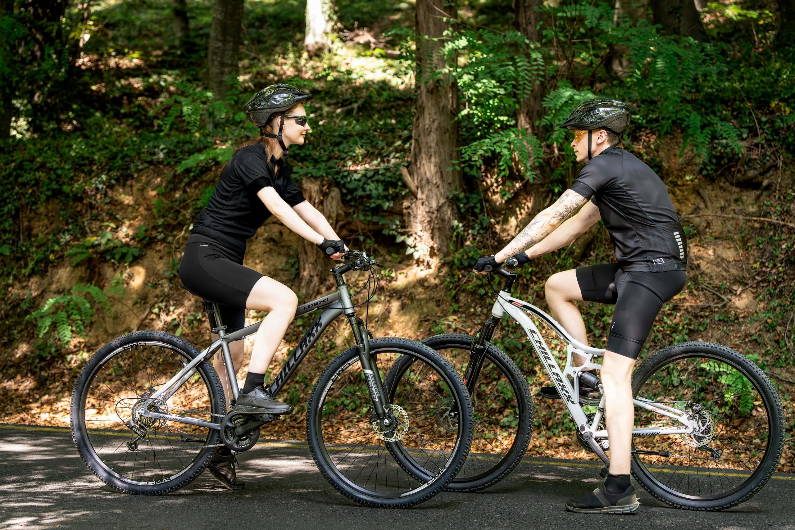 Chillaxx Falcon VTT de 24, 26, 27,5 et 29″, pour garçons, filles, femmes et hommes, frein à disque, dérailleur à 21 vitesses, suspension complète - fitnessterapy