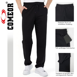 Comeor Pantalon de Jogging Pantalon de Survêtement en Coton pour Homme - Pantalon de Sport Long pour Homme - Joggers - fitnessterapy