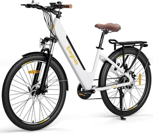 Eleglide Vélo électrique Vélo électrique de 27,5 Pouces, Batterie 36V 12,5Ah, écran LCD,7 Vitesses, E - Bike Urbain Adulte - fitnessterapy