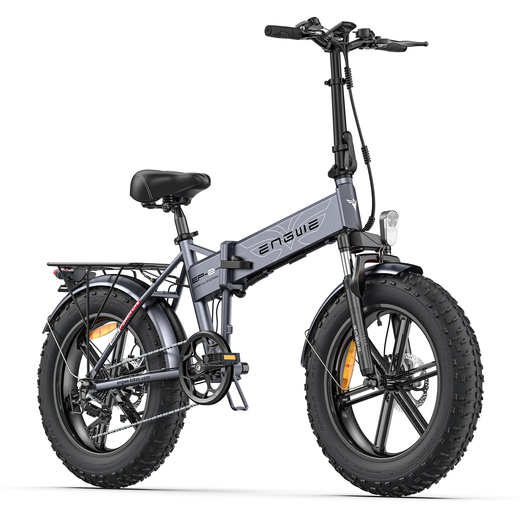 ENGWE Pro Vélo électrique Pliable 20" 7 Vitesses Batterie 48V 13Ah Autonomie 120km Tout - Terrain VTT - fitnessterapy