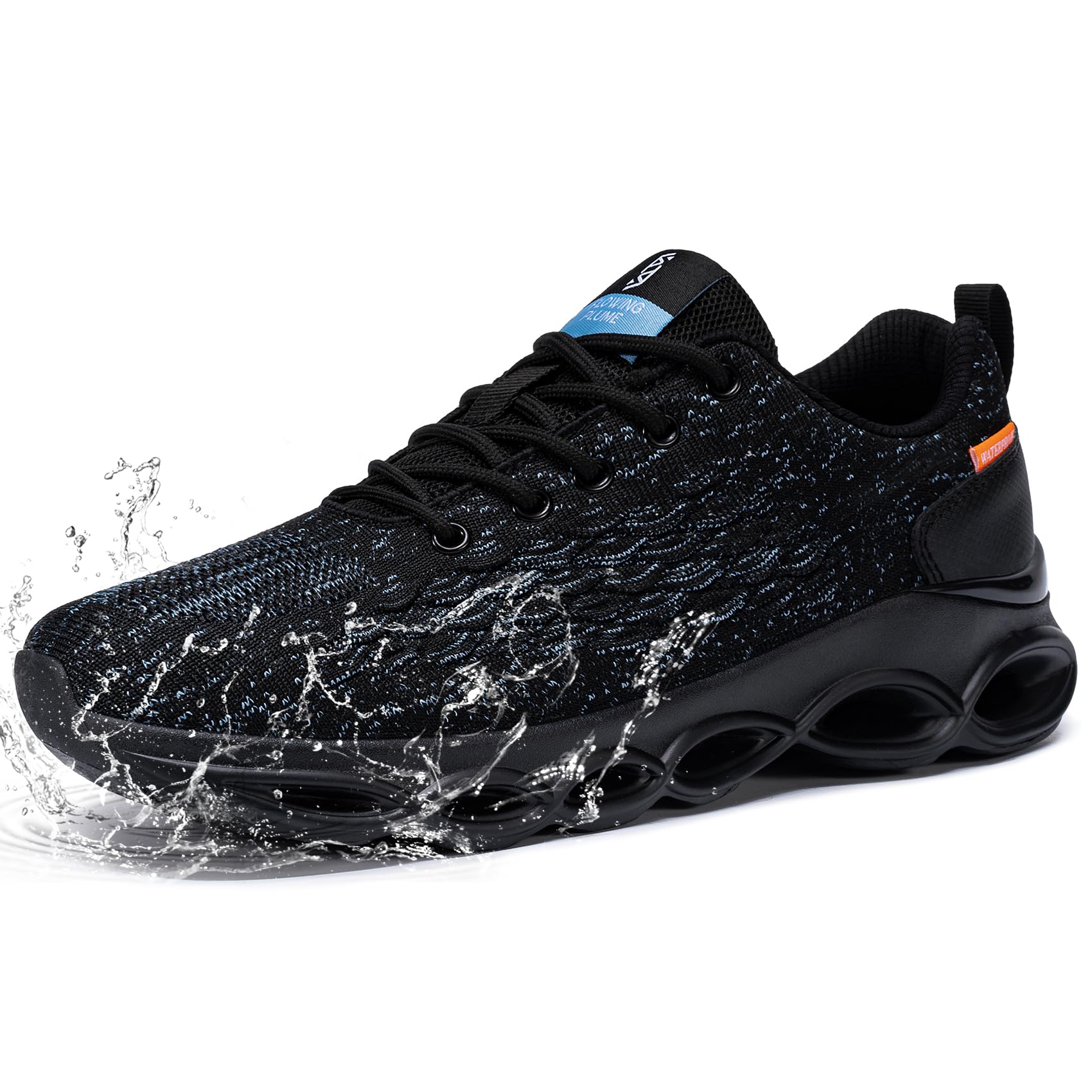 FATES TEX Entièrement Imperméables Chaussure de Sport Homme Étanche Basket Homme Mode Outdoor Chaussure Running Loisirs Fitness Sneakers - fitnessterapy