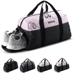 Fitgriff® Sac de Sport Homme & Femme V2 - Sacs de Voyage avec Compartiments Chaussures et Humide, pour Gym, Fitness, Musculation, Weekend - fitnessterapy